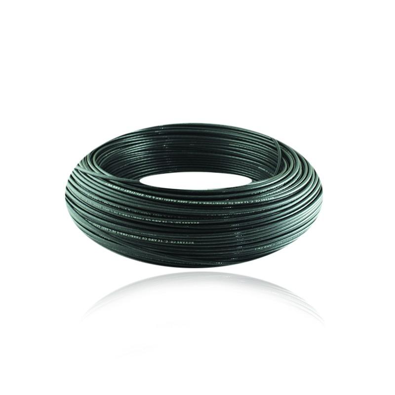 Cable Eléctrico INLEC 14 AWG Negro 100m 100% Cobre