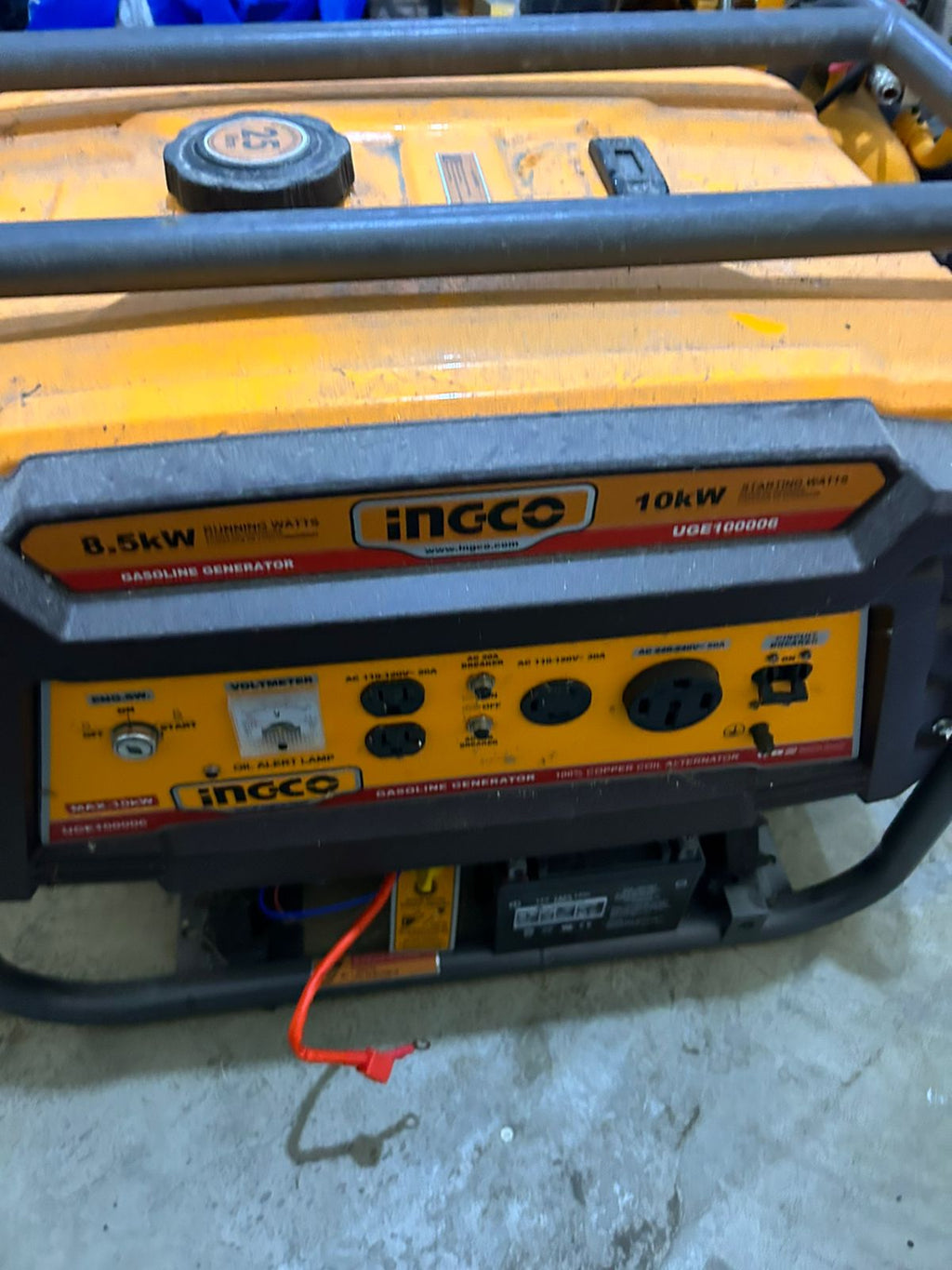 INGCO Generador 8.5kW Gasolina – Súper Potente para Casa y Negocio 🔥