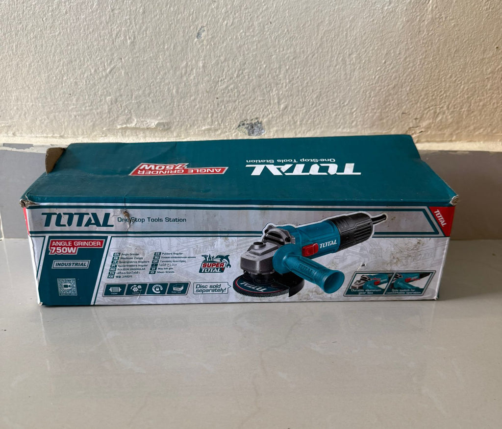 Amoladora Angular TOTAL 750W – Potente y Profesional